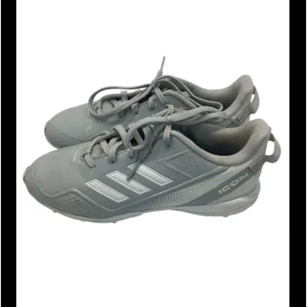 Adidas Icon youth baseball cleats powder blue size 1Y
